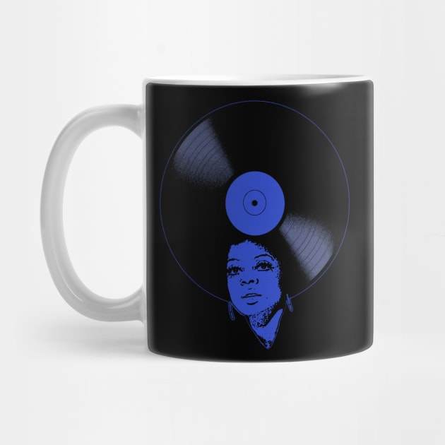 Afrovinyl (Kinda Blue) by bronzarino